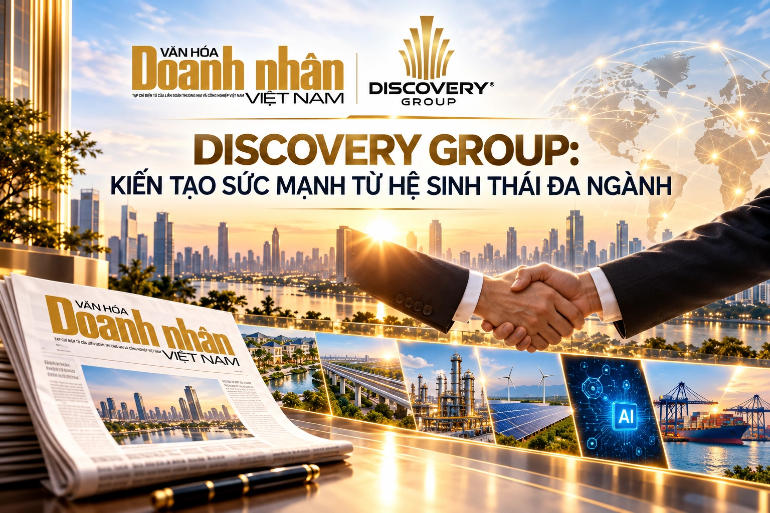 DISCOVERY GROUP: KIẾN TẠO SỨC MẠNH TỪ HỆ SINH THÁI ĐA NGÀNH