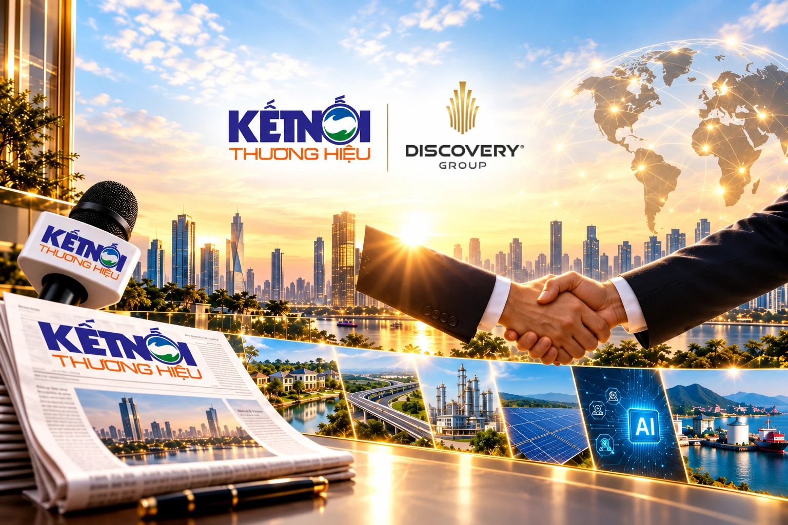 DISCOVERY GROUP ĐỊNH HÌNH HỆ SINH THÁI ĐẦU TƯ ĐA NGÀNH, TÌM KIẾM ĐỐI TÁC CHIẾN LƯỢC CHO GIAI ĐOẠN MỚI