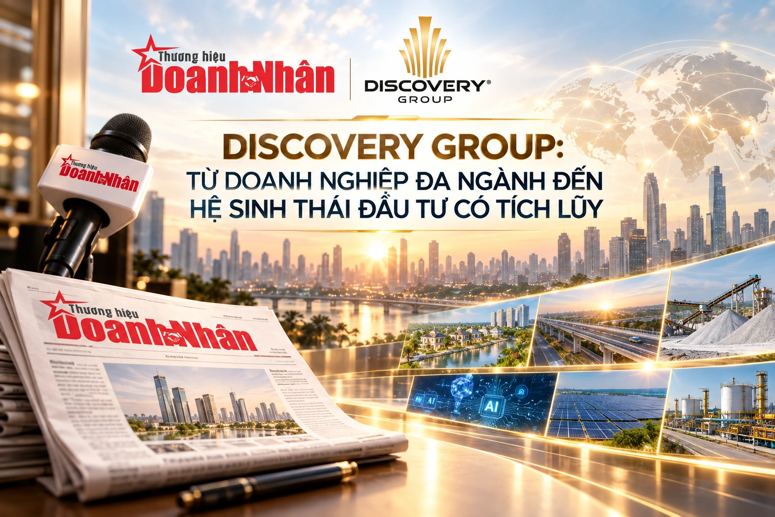 DISCOVERY GROUP: TỪ DOANH NGHIỆP ĐA NGÀNH ĐẾN HỆ SINH THÁI ĐẦU TƯ CÓ TÍCH LŨY