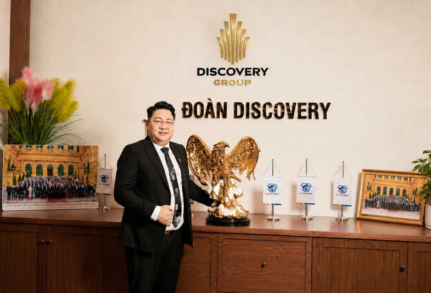 Lãnh đạo Discovery Group trong không gian thương hiệu